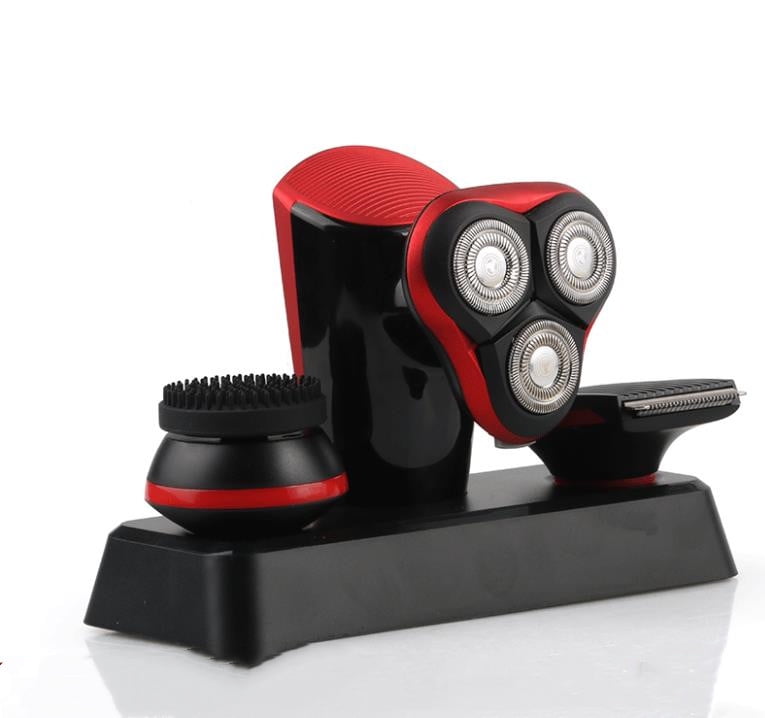 Washable Electric Bald Head Shaver 3D Razor Face Trimmer Man Grooming ...