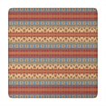 thumbnail image 1 of Washable Fabric Boho Floral Design Tablecloth with Elastic Hem for 34x34 Inch Indoor Outdoor Tables, 1 of 6