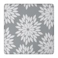 thumbnail image 1 of Washable Fabric Boho Floral Design Tablecloth with Elastic Hem for 36x36 Inch Indoor Outdoor Tables, 1 of 6