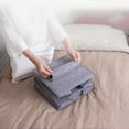 thumbnail image 1 of Washable Fabric Drawer Hanging Closet Organizer - Multi Layer Storage Bins for Clothes, Sweaters, Accessories - Collapsible Wardrobe Storage for Bedroom Travel, 1 of 3