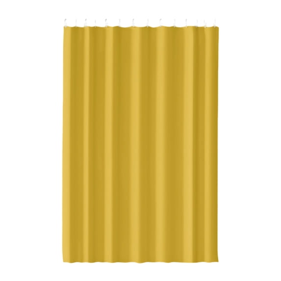 Washable Fabric Shower Curtain Liner Waterproof Cloth Shower Liner with Hooks for Bathroom 31.5x70.87in