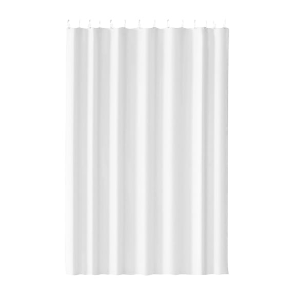 Washable Fabric Shower Curtain Liner Waterproof Cloth Shower Liner with Hooks for Bathroom 31.5x70.87in