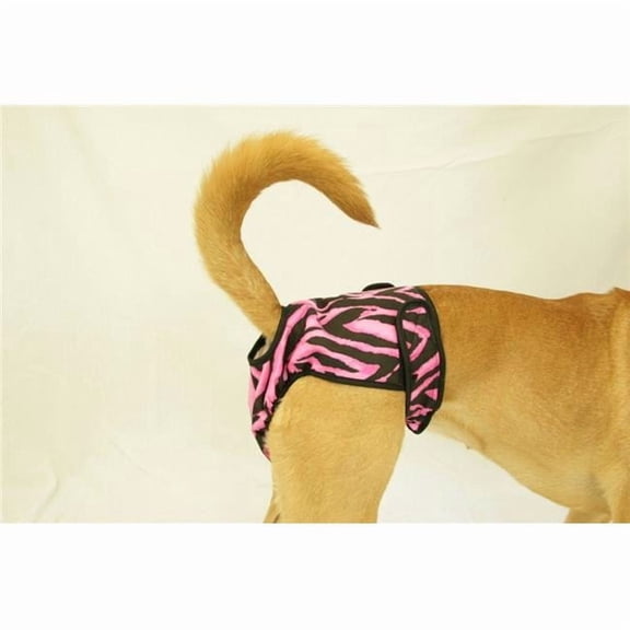 Washable Female Dog Diaper, Tiger - Extra Small