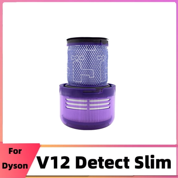 Washable Filter Replacement for Dy*son V12 Detect Slim Cordless Vacuum and V12 Slim Vacuum Cleaner Part Compare to Part 971517-01