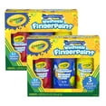 thumbnail image 1 of Crayola BIN551310-2 Washable Fingerpaint - 3 Count - Pack of 2, 1 of 3