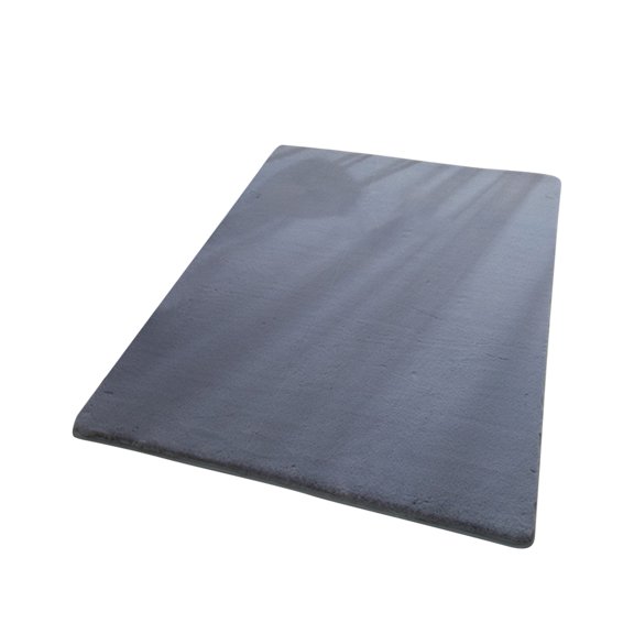Washable Flannel Bedside Area Rug Non-Slip Floor Mat for Bedroom 40x60cm 1 Count