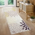 thumbnail image 1 of Washable Folding Back Rug Moroccan Flower Non-Shedding Area Rugs Boho Anti-Slip Area Rug Short Shag Plush Area Rug for Living Room, Bedroom,Children's Room, 1 of 7