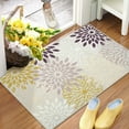 thumbnail image 1 of Washable Folding Back Rug Moroccan Flower Non-Shedding Area Rugs Boho Anti-Slip Area Rug Short Shag Plush Area Rug for Living Room, Bedroom,Children's Room, 1 of 7