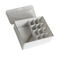 thumbnail image 1 of Washable Houseware Underwear Socks Shorts Bra Organizer Storage Box with Lid, 1 of 7