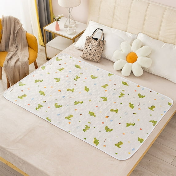 Washable Incontinence Pads for Adults Seniors Bed Wetting Reusable Waterproof Underpads Mattress Protector Chair Pad for Elderly Care Home Hospital