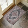 thumbnail image 1 of Washable Indoor Doormat, Non Slip Retro Entryway Rug 20" x 32" Area Rug Quick Absorbent Entrance Rug Distressed Front Door Mat, Welcome Mats Floor Mat Doormats for Kitchen Home Patio, 1 of 6