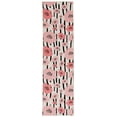 thumbnail image 1 of Washable Ivory Pink Area Rug 2x8 Lightweight Durable Stain Resistant Non-Slip, 1 of 8
