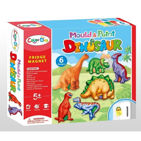 Washable Kids Dinosaur Painting Kit