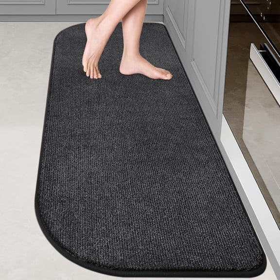 Washable Kitchen Rug 24" x 70" Rectangular, Non Slip Absorbent Indoor Entryway Runner Rug for Floor, Laundry, Bathroom, Bedroom (Roll Packing)