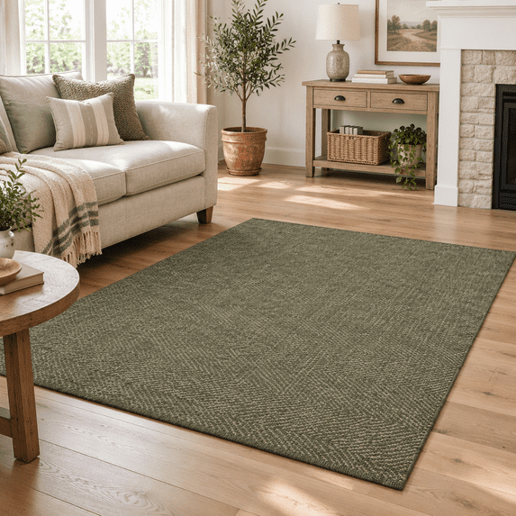 Washable Kitchen Rugs 3x5 Green Woven Bedroom Rug Aesthetic - Walmart.com