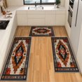 thumbnail image 1 of Washable Kitchen Rugs Sets of 4, Non Slip Kitchen Mats for Floor Waterproof & Stain Resistant Runner Rug for Kitchen, Laundry Room, Hallway, 1 of 11
