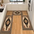 thumbnail image 1 of IsecretJoy Washable Kitchen Rugs Sets of 3, Non Slip Kitchen Mats for Floor Waterproof & Stain Resistant Runner Rug for Kitchen, Laundry Room, Hallway, 1 of 11