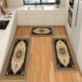 thumbnail image 1 of IsecretJoy Washable Kitchen Rugs Sets of 3, Non Slip Kitchen Mats for Floor Waterproof & Stain Resistant Runner Rug for Kitchen, Laundry Room, Hallway, 1 of 11