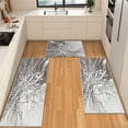 thumbnail image 1 of IsecretJoy Washable Kitchen Rugs Sets of 3, Non Slip Kitchen Mats for Floor Waterproof & Stain Resistant Runner Rug for Kitchen, Laundry Room, Hallway, 1 of 11