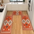 thumbnail image 1 of IsecretJoy Washable Kitchen Rugs Sets of 3, Non Slip Kitchen Mats for Floor Waterproof & Stain Resistant Runner Rug for Kitchen, Laundry Room, Hallway, 1 of 11