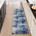 thumbnail image 1 of Washable Kitchen Runner Rug 2x5 ft, Modern Abstract Textured Kitchen Runner Rug, Non Slip Soft Low Profile Rug with PVC Backing for Kitchen Sink, Hallway & Laundry Room, 1 of 6