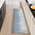 thumbnail image 1 of Washable Kitchen Runner Rug 2x5 ft, Modern Abstract Textured Kitchen Runner Rug, Non Slip Soft Low Profile Rug with PVC Backing for Kitchen Sink, Hallway & Laundry Room, 1 of 6