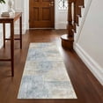 thumbnail image 1 of Washable Kitchen Runner Rug 60" x 22", Modern Abstract Textured Area Rug, Neutral Soft Low Profile Non Slip Kitchen Runner Rug for Kitchen, Hallway & Laundry Room, 1 of 6