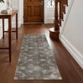 thumbnail image 1 of Washable Kitchen Runner Rug 60" x 22", Non-Slip Soft Low Profile Kitchen Rug, Farmhouse Distressed Floral Oriental Rug for Kitchen, Hallway & Laundry Room, Brown, 1 of 6