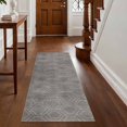 thumbnail image 1 of Washable Kitchen Runner Rug 60" x 22", Non-Slip Soft Low Profile Kitchen Runner Rug, Modern Abstract Geometric Rug for Kitchen, Hallway & Laundry Room, 1 of 6