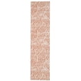 thumbnail image 1 of Washable Leona Rug Ivory Rust 2 x 8 Stain Resistant Polyester Non-Slip, 1 of 19
