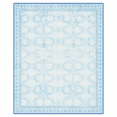 thumbnail image 1 of Licolica Non Slip Washable Area Rug Low Pile Vintage Rug for Living Room Bedroom Dining Room, Light Blue, 4'x6', 1 of 11