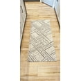 thumbnail image 1 of Washable Machine None-Slip Base Area Rug for Living Room, Dining Room, Game Room, Indoor Pet and Child Friendly Casual Design Abstract Gray, 1 of 5