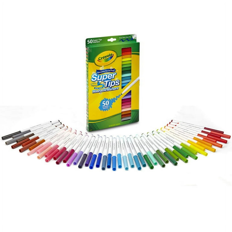Washable Super Tips Markers, Pack of 10, 1 - Harris Teeter