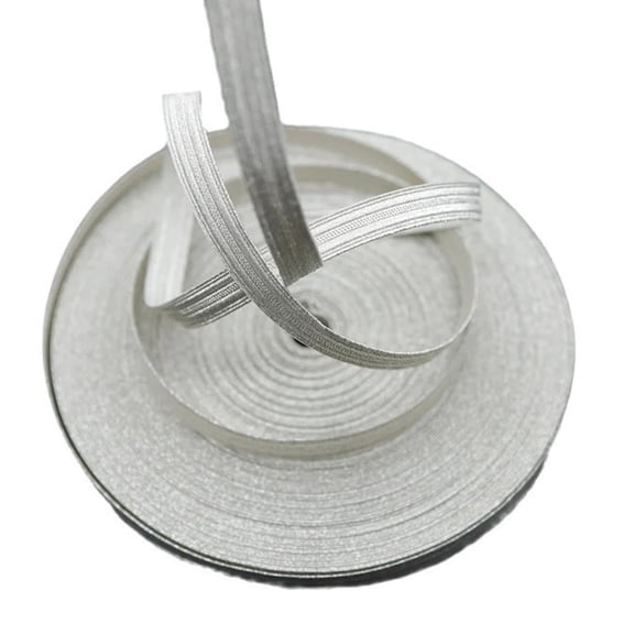 Washable Metallic Thread Ribbon Silk Binding Clothing Embellishments Trimmings for Professional Uniforms