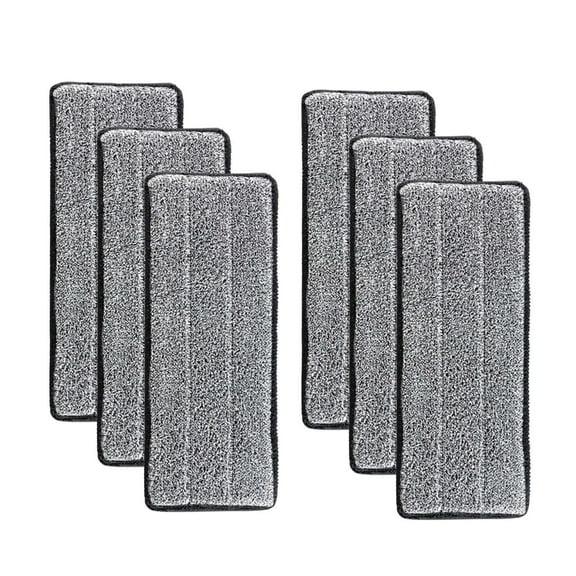 Washable Mop Pads, 9-Pack Reusable Microfiber Spray Mop Refills for Floor Cleaning, Machine Washable, Eco-Friendly Alternative to Disposable Pads