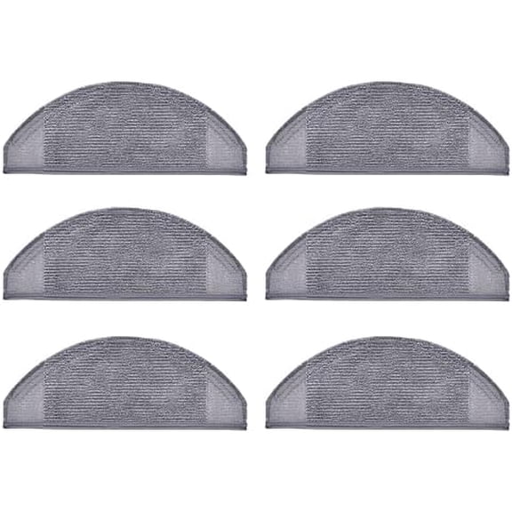 Washable Mopping Cloth Compatible with eufy RoboVac X8 Hybrid Robot Vacuum and Mop Cleaners Spare Replacement Parts Accessories, 6-Pack.$$Household Cleaning Products & Supplies