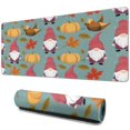 thumbnail image 1 of Washable Mouse Pad,Fall Maple Leaves Pumpkins Sunflower Rectangle Mouse Mat Waterproof Mouse Pad Non Slip Rubber Mousepad Gaming for Gaming Gift (31.5x11.8in), 1 of 7