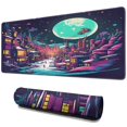 thumbnail image 1 of Washable Mouse Pad,Merry Christmas Rectangle Non-Slip Rubber Base Mousepad for Laptop Office Gaming Mouse Pad for Gaming Wireless Mouse (31.5x11.8in), 1 of 7
