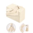 thumbnail image 1 of Washable Napkins,6Pcs Reusable Woven Table Fringed Decorations,QZS Portable Cotton Napkins,Size 16.5x16.5 Inch,Suitable for Formal Dining, Everyday Meals, 1 of 6