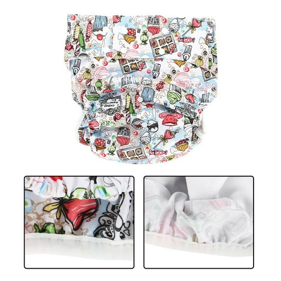 Washable Nappies Breathable Reusable Adult Cloth Washable Breathable Pocket Dessert