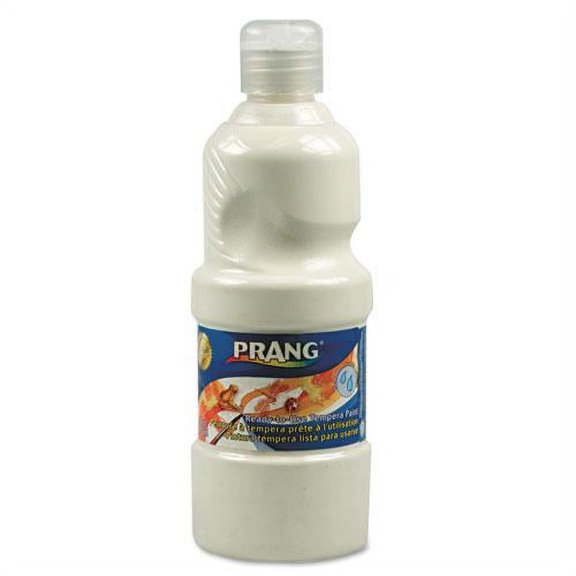 Washable Paint, White, 16 Oz Dispenser-Cap Bottle | Bundle of 5 Each