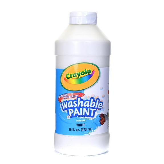 Washable Paint White (Pack Of 4)
