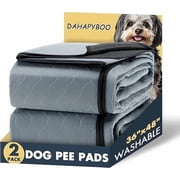 Washable Pee Pads for Dogs,2Pack Reusable Puppy Pads for Dogs,36x41 Non-Slip Waterproof Pet Training Pads for Crate, Playpen, Bed, Sofa,Whelping Box, Potty Training