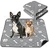 2 pack Large Super Absorbent Washable Pee Pads, 36'' x 41" Reusable Puppy Pads for Pet Training, Housebreaking and Incontinence