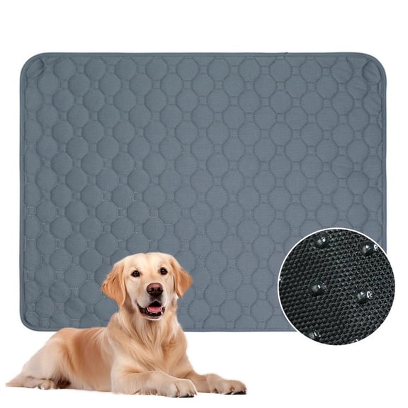 Washable Pee Pads for Dogs, Absorbent Reusable Puppy Training Pad, Non-Slip Waterproof Potty Pads for Playpen Crate Bed Whelping and Housebreaking, Fit Pets