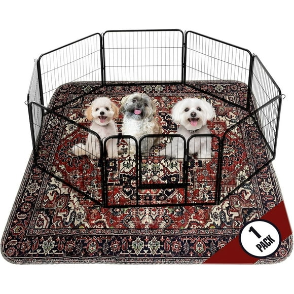Washable Pee Pads for Dogs - Super Absorbent Reusable Puppy Training Pads - 100% Waterproof, Leak-Proof & Non-Slip Whelping Pads for Pet Housebreaking