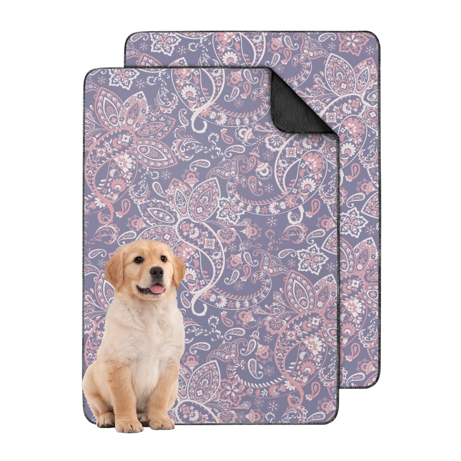 Picture Idea: Washable Pee Pads For Pet Crates 24 X35 Paisley Pattern