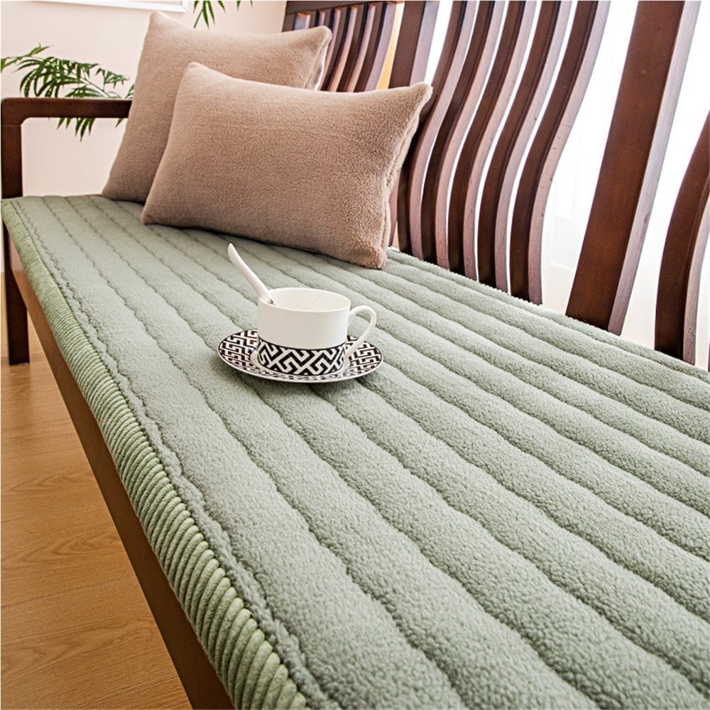 Washable Pet Couch Cover Non-Slip Sofa Covers for Dogs Pet-Friendly Soft Sherpa Dog Couch Protector Mat for Sectional Sofa