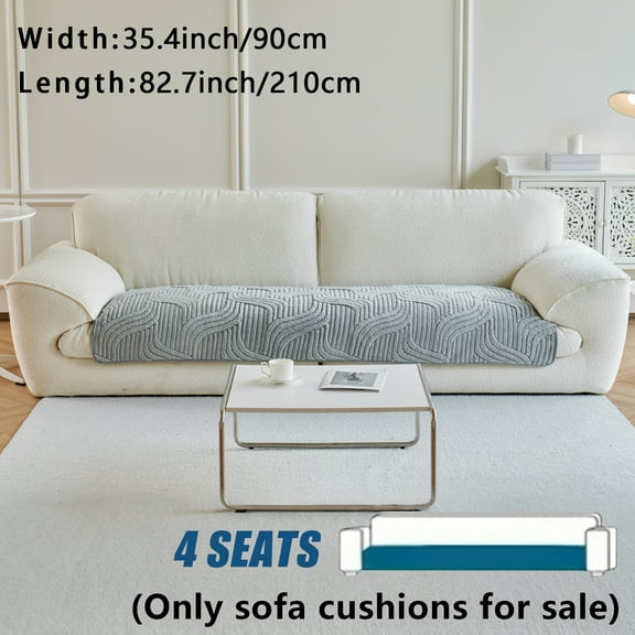 Washable Pet Couch Cover Protector for Sectional Sofa Armrest Headrest Covers Pad Anti-Slip Pet Friendly