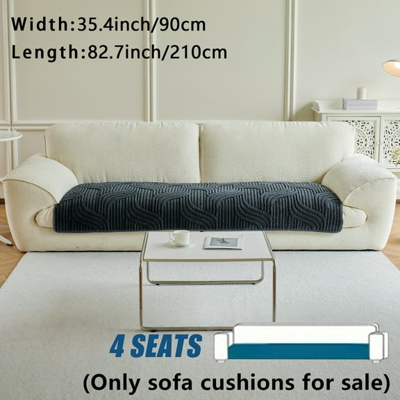 Washable Pet Couch Cover Protector for Sectional Sofa Armrest Headrest Covers Pad Anti-Slip Pet Friendly